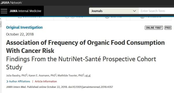 JAMA子刊：昂貴的有機(jī)水果和蔬菜有利于降低患癌癥的風(fēng)險