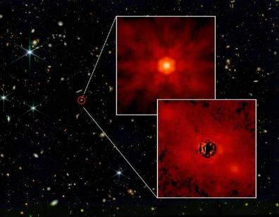 天文學(xué)家觀察到古代類星體周圍難以捉摸的恒星光