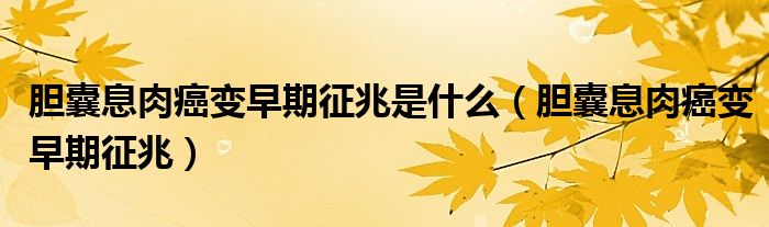 膽囊息肉癌變?cè)缙谡髡资鞘裁矗懩蚁⑷獍┳冊(cè)缙谡髡祝?class='thumb lazy' /></a>
		    <header>
		<h2><a  href=